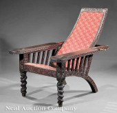 An Anglo-Colonial Carved Hardw