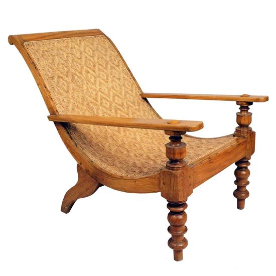 An Anglo Indian Caned Satinwood