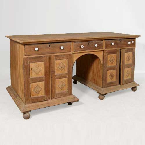 An Anglo Indian Teak and Rosewood