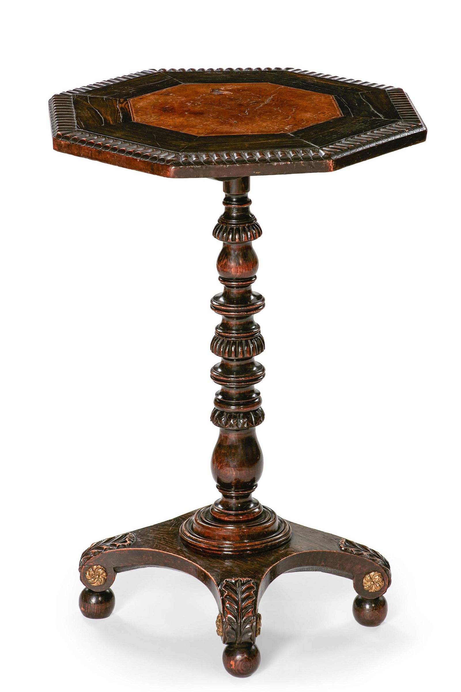 AN ANGLO INDIAN TILT TOP OCCASIONAL