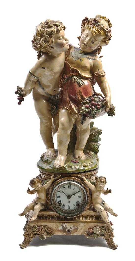 An Ansonia Cold Painted Cast