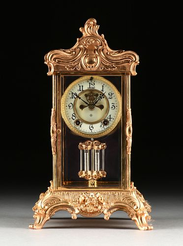 AN ANSONIA ROCOCO REVIVAL OPEN CASE