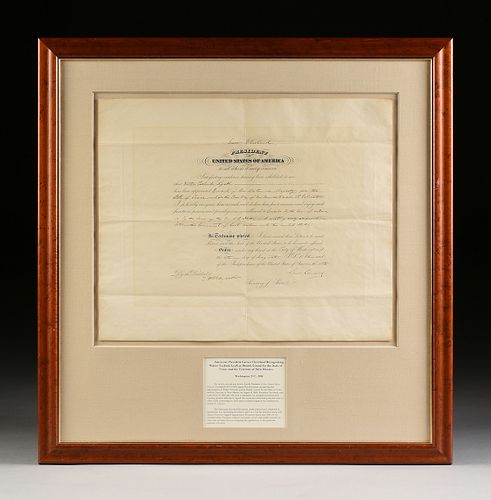 AN ANTIQUE AMBASSADORIAL