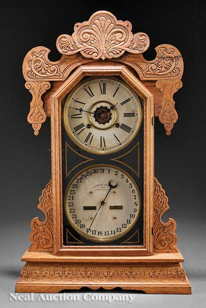 An Antique American Carved Oak