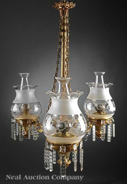 An Antique American Gilt Bronze and