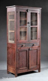 An Antique American Mixed Wood