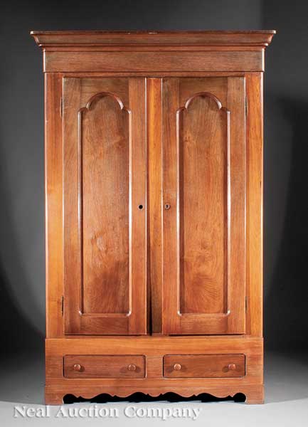 An Antique American Walnut