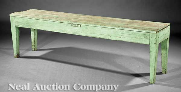 An Antique American Yellow Pine