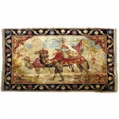 AN ANTIQUE ARMENIAN SCENIC CAR