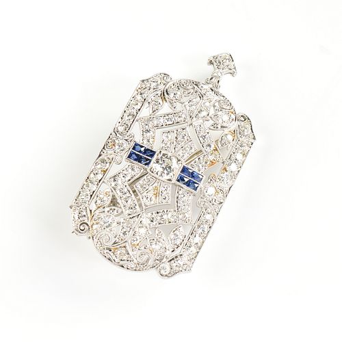 AN ANTIQUE BELLE ÉPOQUE PLATINUM,