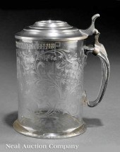 An Antique Bohemian Pewter-Mou