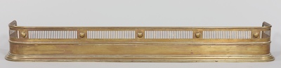 An Antique Brass Fender Simply