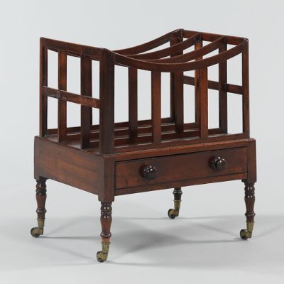An Antique Canterbury Walnut