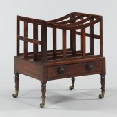 An Antique Canterbury Walnut t