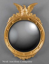 An Antique Carved Giltwood Bul