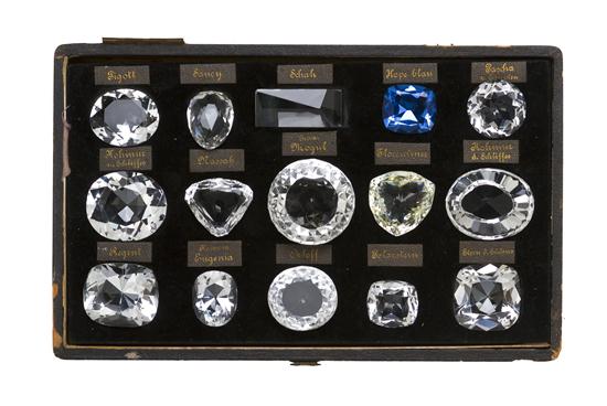 An Antique Cased Set of 15 Historic