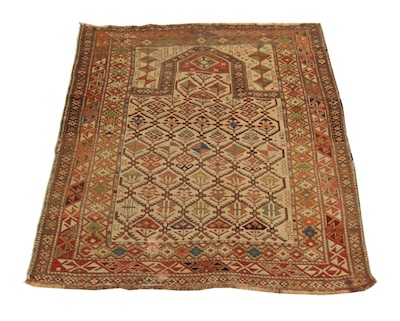 An Antique Caucasian Prayer Rug
