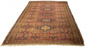 AN ANTIQUE CAUCASIAN SOUMAK CA