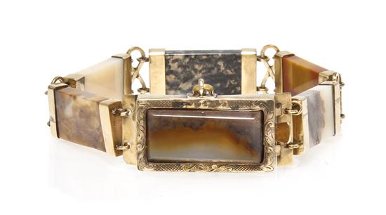 An Antique Celtic Gold Tone and