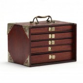 AN ANTIQUE CHINESE MAHJONG SET