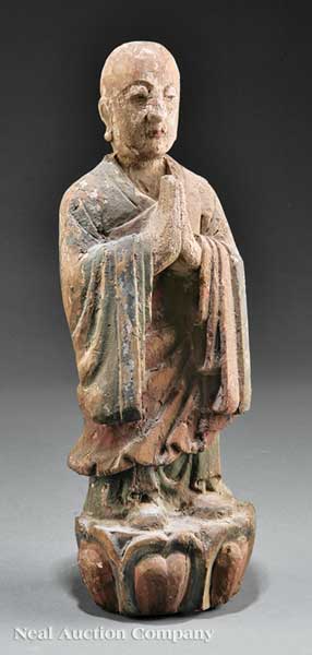 An Antique Chinese Polychrome