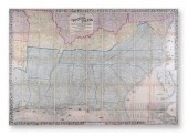 AN ANTIQUE CIVIL WAR MAP, "COL