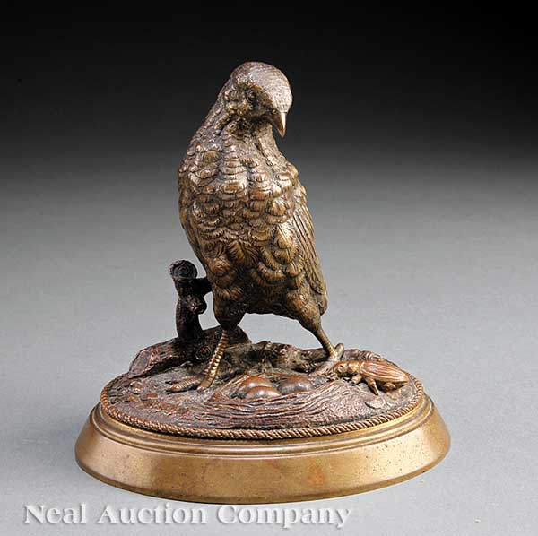 An Antique Continental Bronze of