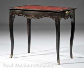 An Antique Continental Ebonize