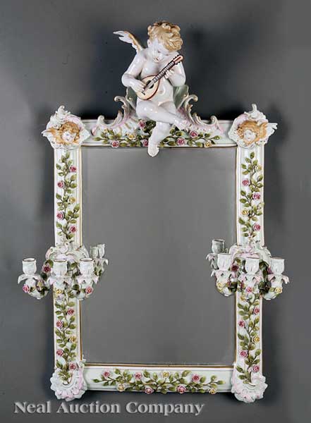 An Antique Continental Porcelain
