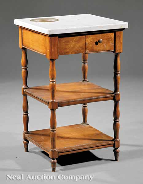 An Antique Continental Walnut