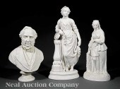 An Antique Copeland Parian Bus