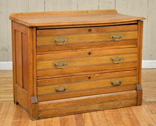 An antique Eastlake style chest