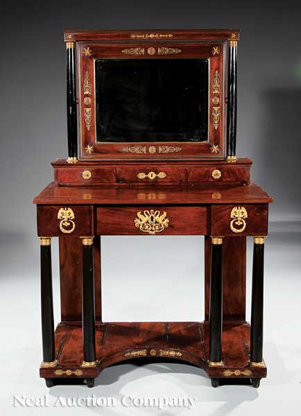 An Antique Empire-Style Mahogany