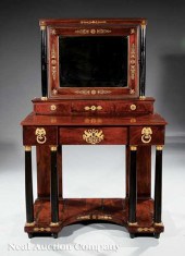 An Antique Empire-Style Mahoga