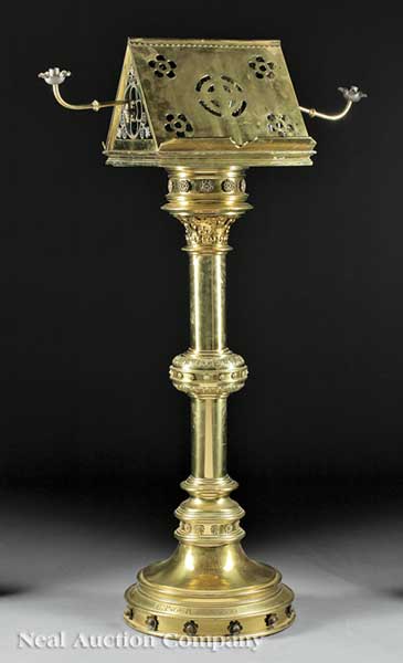 An Antique English Cast Brass