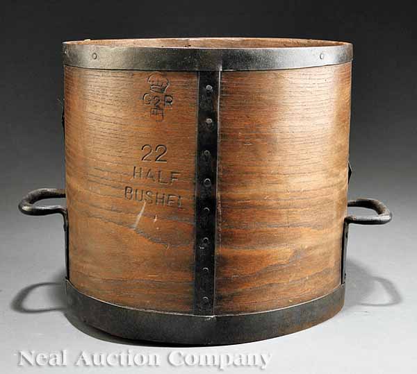 An Antique English Iron-Bound