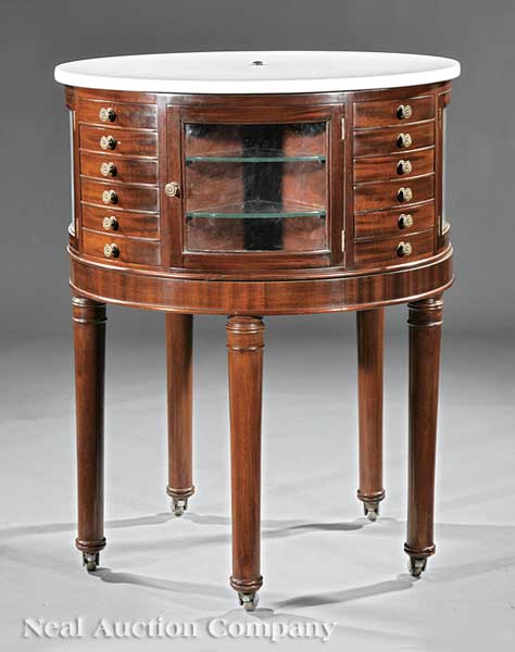 An Antique English Mahogany