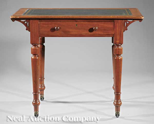 An Antique English Mahogany Writing
