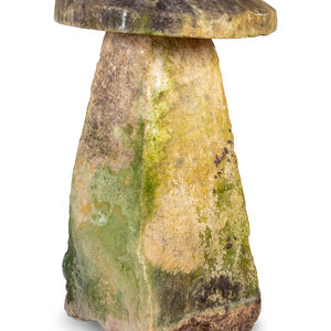 An Antique English Saddle Stone