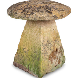 An Antique English Staddle Stone