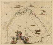 AN ANTIQUE FINLAND MAP, "FINMA