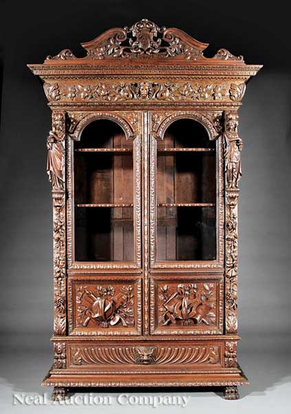 An Antique Flemish Highly Carved