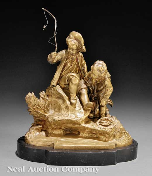 An Antique French Gilt Bronze