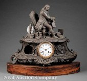 An Antique French Patinated Me