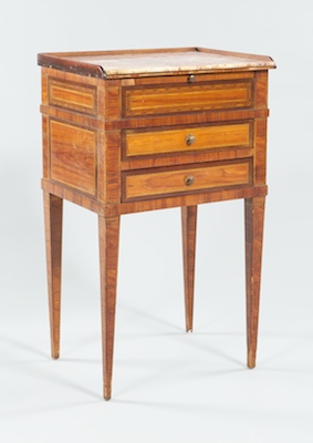 An Antique French Petite Ecrire The