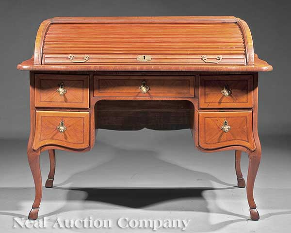 An Antique French Provincial Inlaid