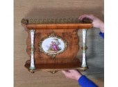 An antique French walnut, ormo