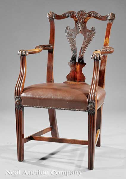An Antique George III Carved
