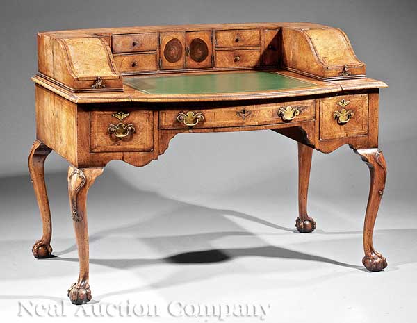An Antique Georgian-Style Carved