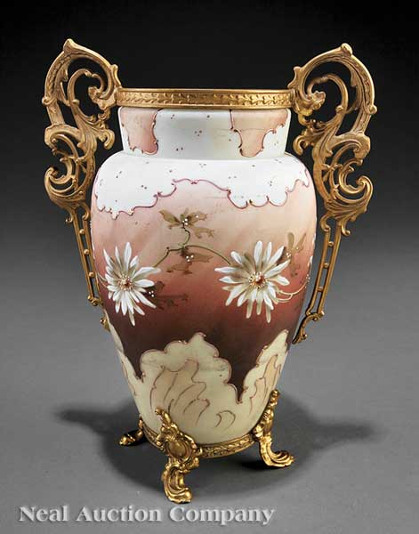 An Antique Gilt Brass-Mounted